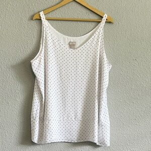 Chico's Polka Dot Cami Size 3‎ (XL/16) EUC